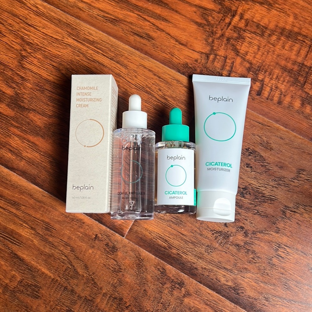 Beplain full skincare plus a freebie